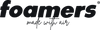 Logotipo foamers negro made with air