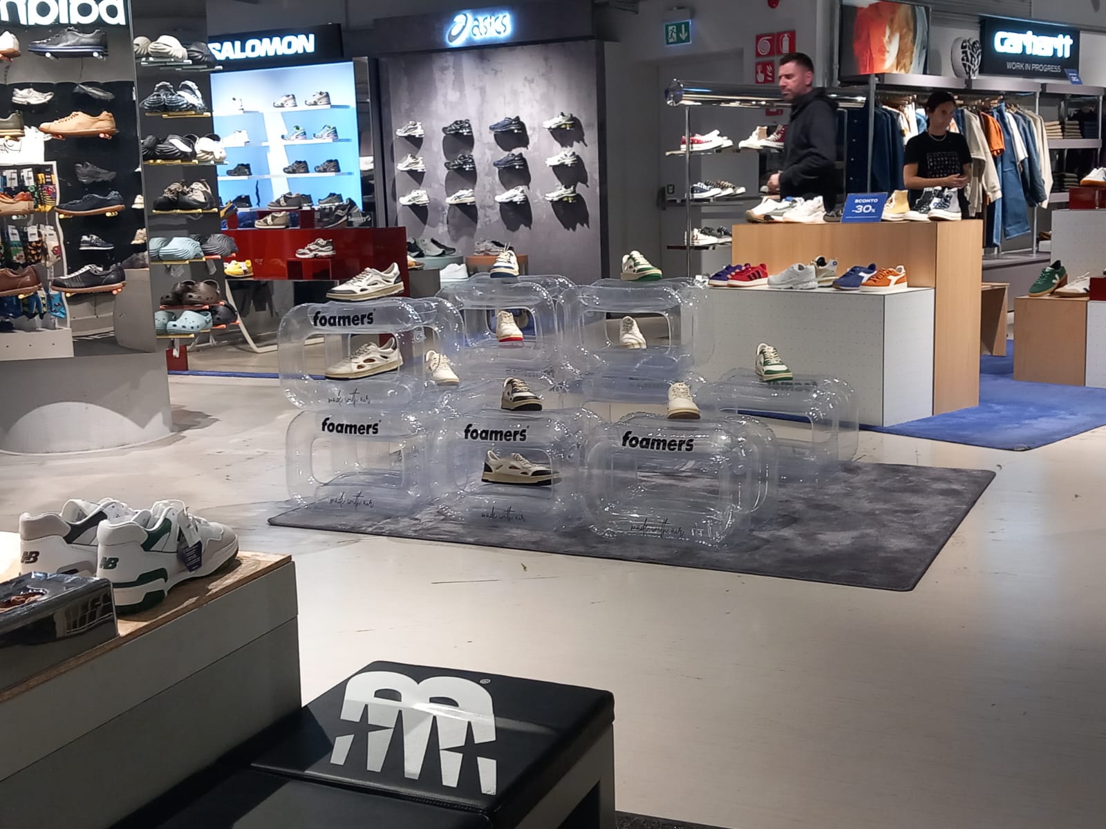 Milán: Foamers & la Rinascente